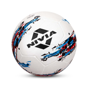 Professional Football [Size-5] | Hard Ground Foot-Ball | Ideal for Grass Ground & Artificial Turf | Training Foot Ball | Soccer Ball | Footballs for Men & Women, White