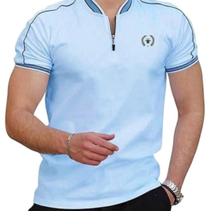 Men's Solid Cotton Rich Polo T Shirt | Collar Tshirts | Half Sleeves | Plain-Regular Fit