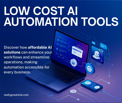 Low Cost AI Automation Tools