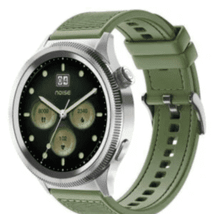 Noise Newly Launched Halo 2 Smart Watch 1st Ever Functional Rotating Dial (Axe-Cut Bezel), 1.43" AMOLED, Stainless Steel Build, Custom Transition Effects, BT Calling, Health Suite (Jade Alloy)